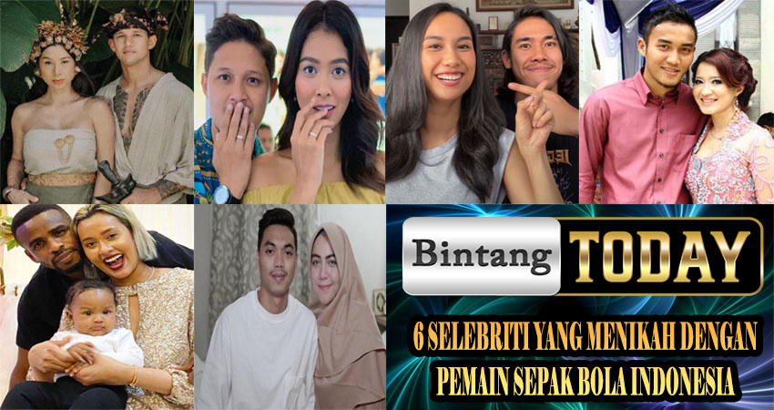 6 Selebriti yang Menikah dengan Pemain Sepak Bola di Indonesia